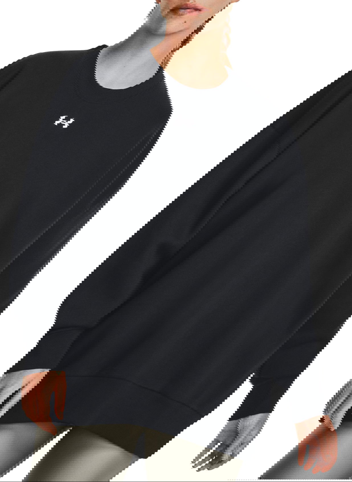 Суитчър Under Armour Rival Fleece Oversized Черно | 1379491-001, 0