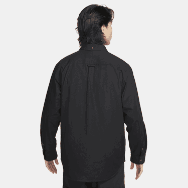 Риза Nike Life Long-Sleeve Oxford Button-Down Shirt Черно | FN3125-010, 3