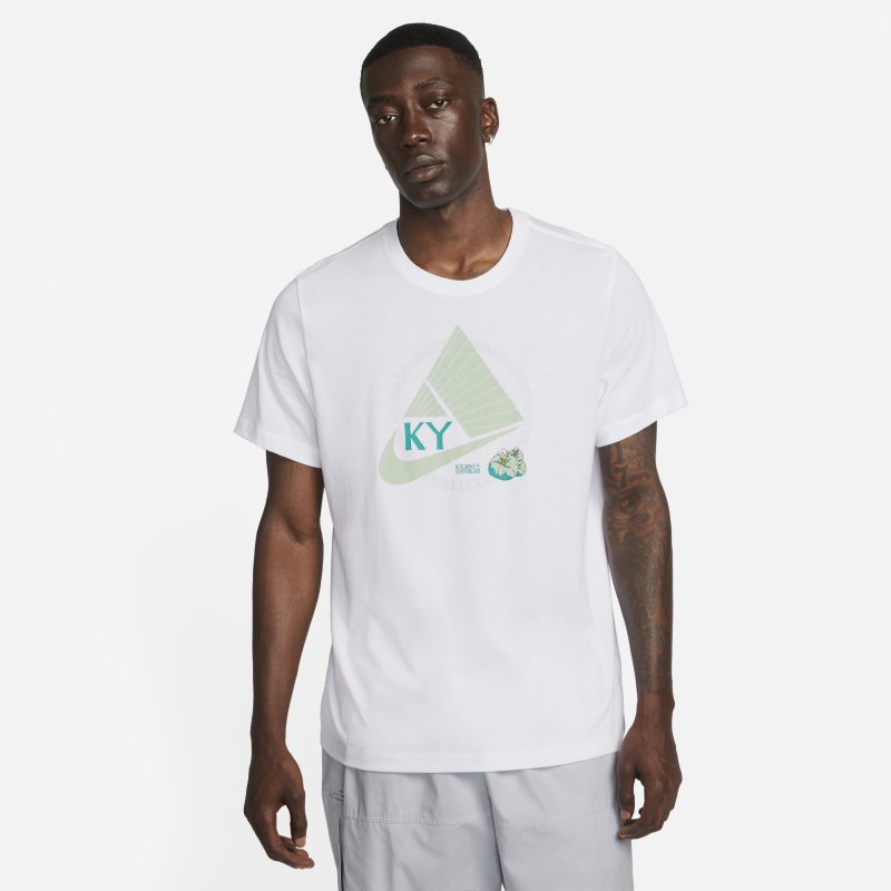 Тениска Nike Kyrie Dri-FIT Basketball T-Shirt Бяло | DR7649-100, 0