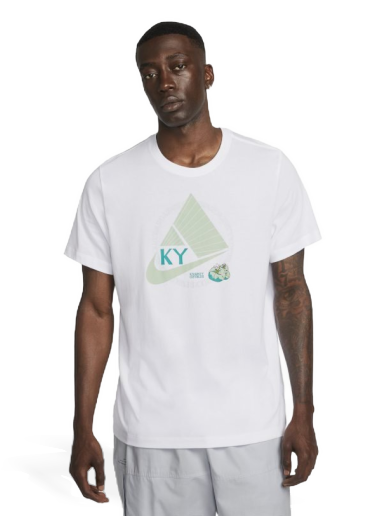 Тениска Nike Kyrie Dri-FIT Basketball T-Shirt Бяло | DR7649-100
