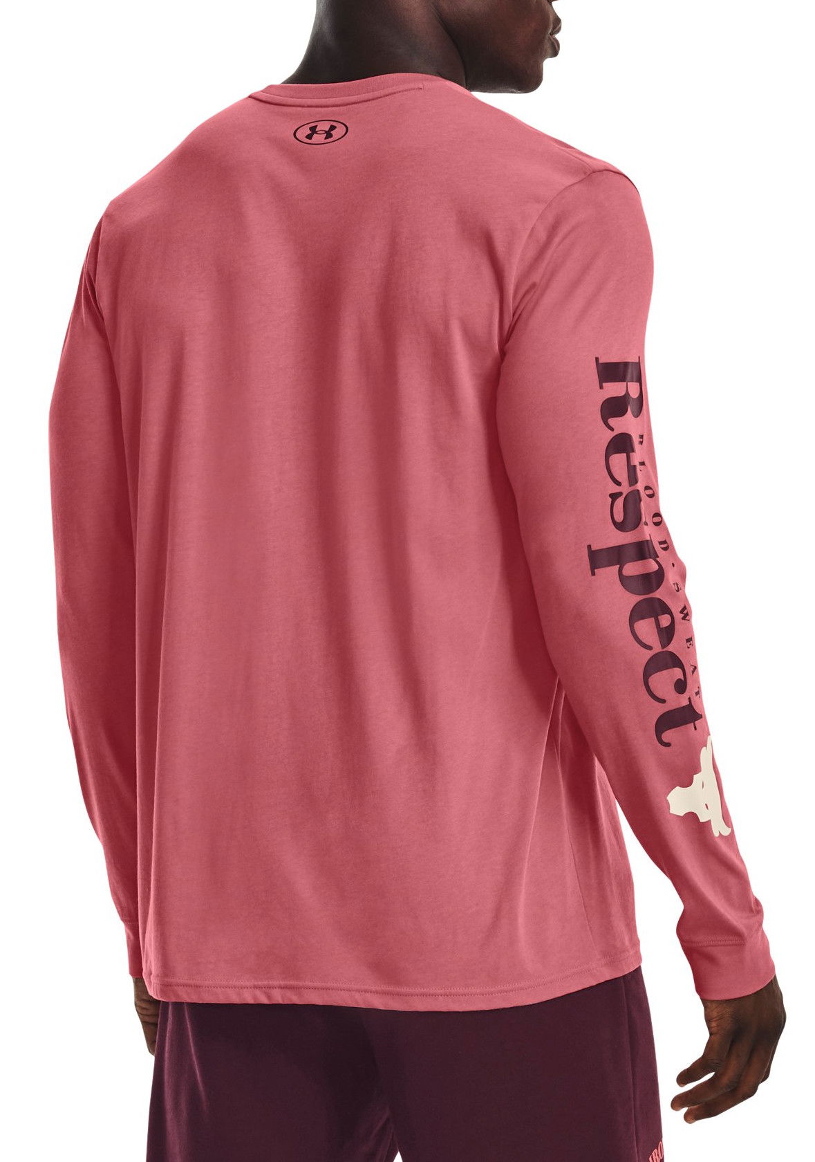 Тениска Under Armour Project Rock Respect Long Sleeve T-Shirt Розово | 1373761-600, 1