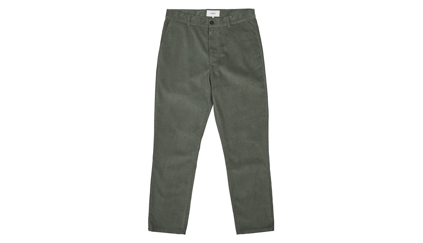 Панталони Makia Corduroy Pants Зелено | M70011_755, 0
