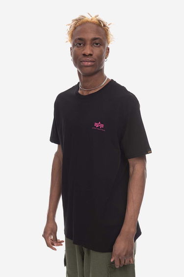 Тениска Alpha Industries Alpha Industries Basic Small Logo T-Shirt Черно | 188505.693, 4