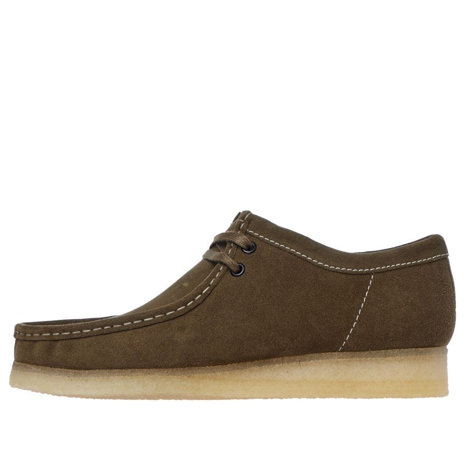 Кецове и обувки Clarks Wallabee Shoes Зелено | 26155399, 0