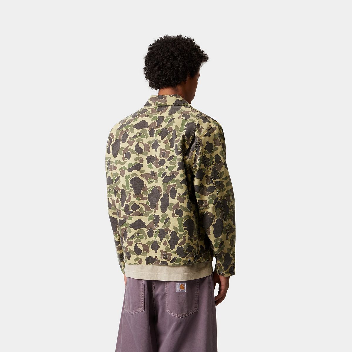 Яке Carhartt WIP Camo Duck Stone Washed Detroit Jacket Многоцветен | I034281_5, 1