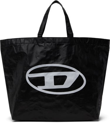 Голяма пазарска чанта Diesel Written Tote Bag Черно | J02129, 0
