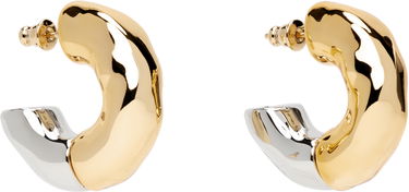 Обеци AMI AMI Paris Dune Hoop Earrings Металик | UJW219.361, 1
