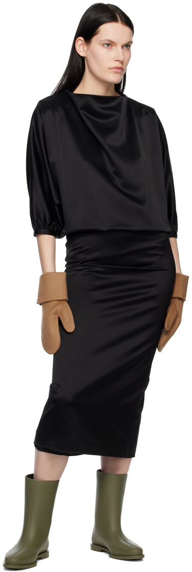 Ръкавици TOTEME Doublé Wool Gloves Кафяво | 221-872-717, 2