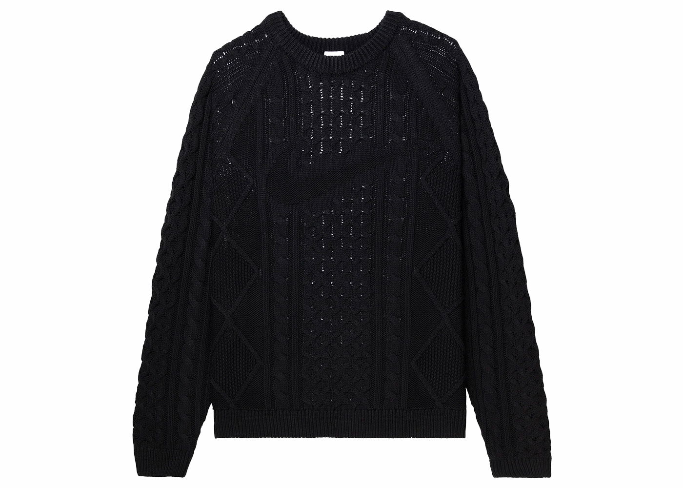 Пуловер Nike Cable Knit L/S Sweater Черно | DQ5177-010, 0