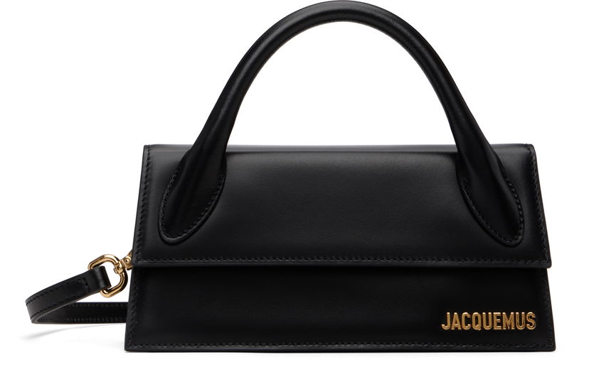 Дамска чанта Jacquemus 'The long Chiquito' Bag Черно | 22HBAW00004AC01C02