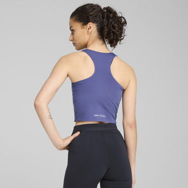 Потник Puma PUMA x SAYSKY Women's Running Crop Top Лилаво | 526839_46, 4