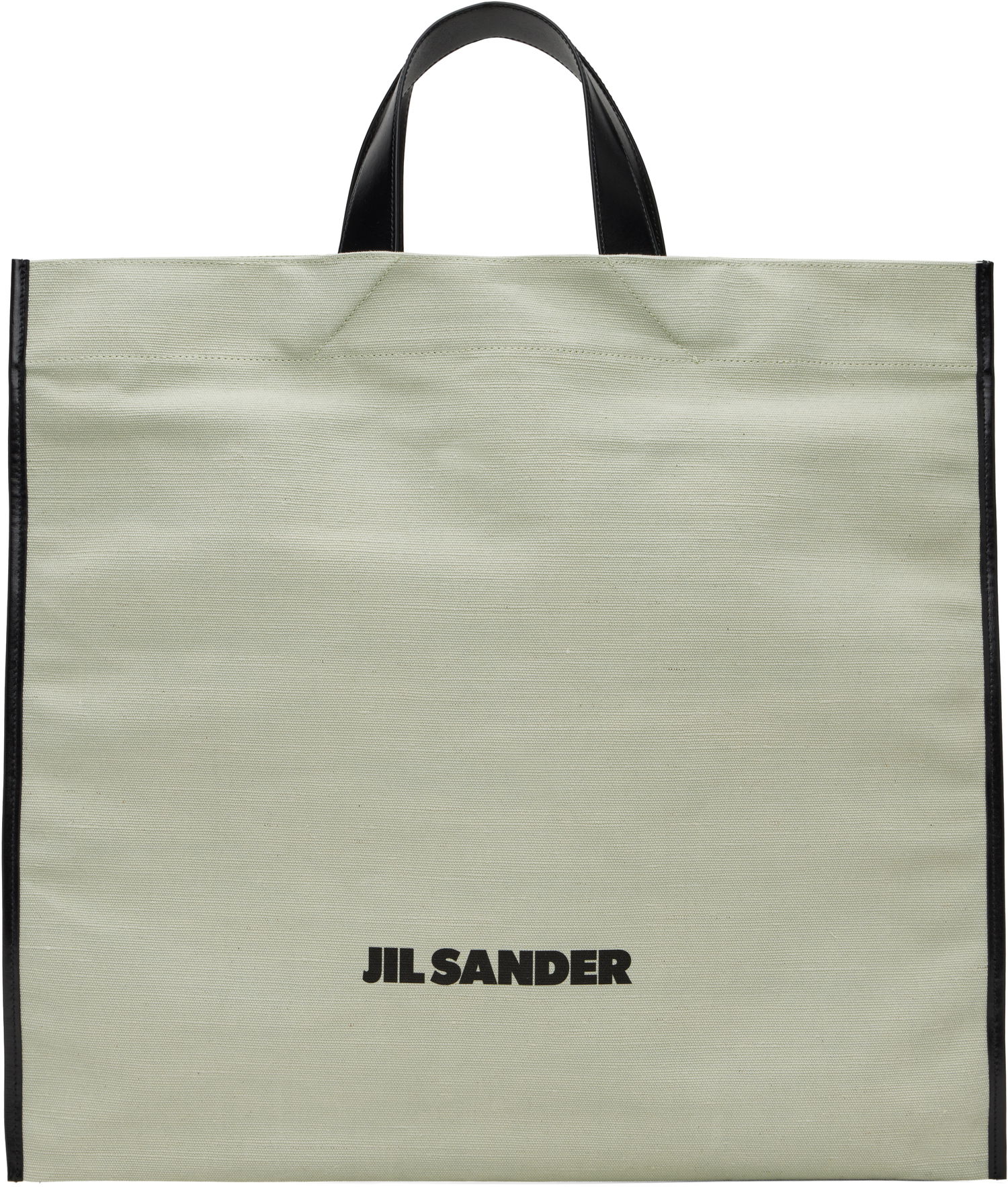 Голяма пазарска чанта Jil Sander Jil Sander Book Square Tote Зелено | J07WD0105_P7328, 0