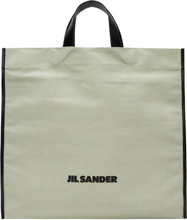 Голяма пазарска чанта Jil Sander Jil Sander Book Square Tote Зелено | J07WD0105_P7328, 0