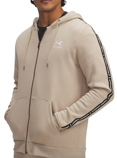 Суитчър Under Armour Icon Fleece Taped Full-Zip Hoodie Бежово | 1390298-299, 0