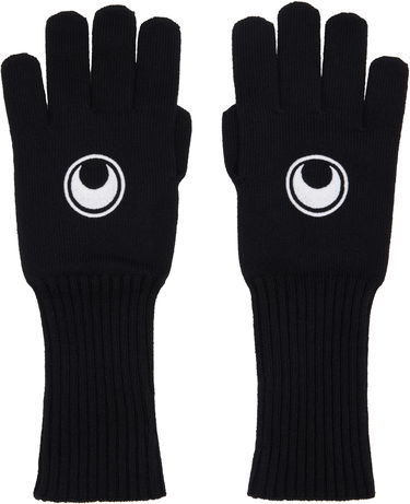 Ръкавици Marine Serre Knit Long Gloves Черно | USA018A, 0