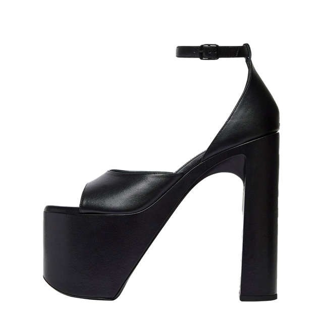 Camden 160mm Sandals "Black Leather" W