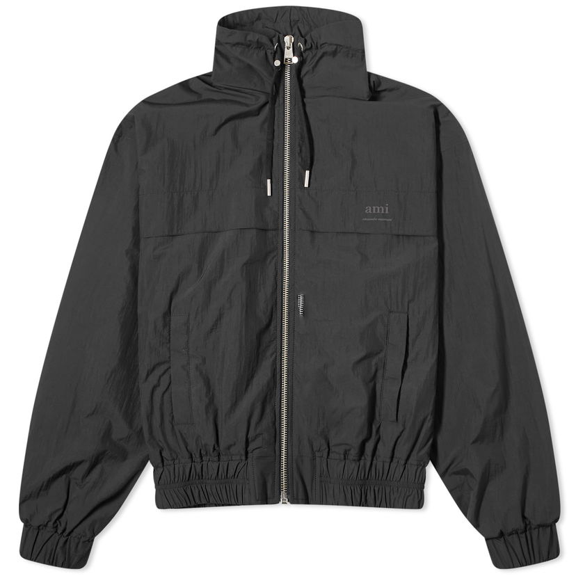 Яке AMI Zipped Wind Breaker Черно | HJK051-PA0009-001