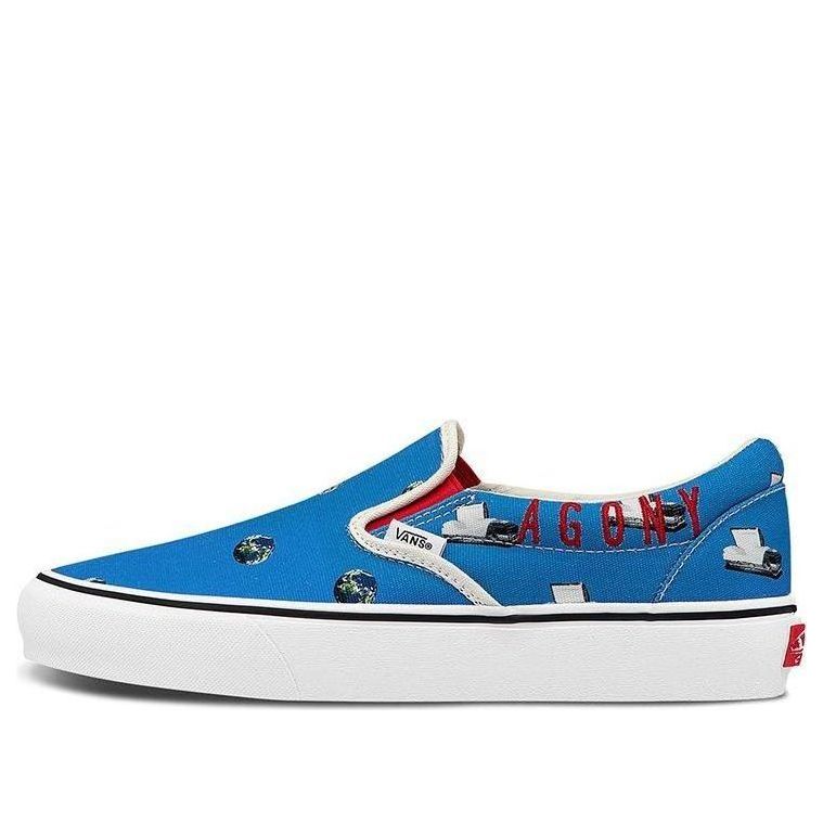 Кецове и обувки Vans Cali Thornhill Dewitt x Vault Classic Slip-On LX Синьо | VN0A3QXY61H