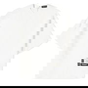 Blouse with Short Sleeves and Round Neck