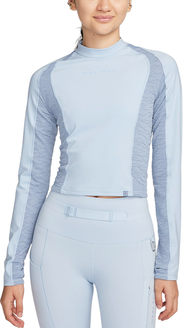 Тениска Nike W NK TRAIL DF LS TOP Тюркоазено | fn4706-440, 0