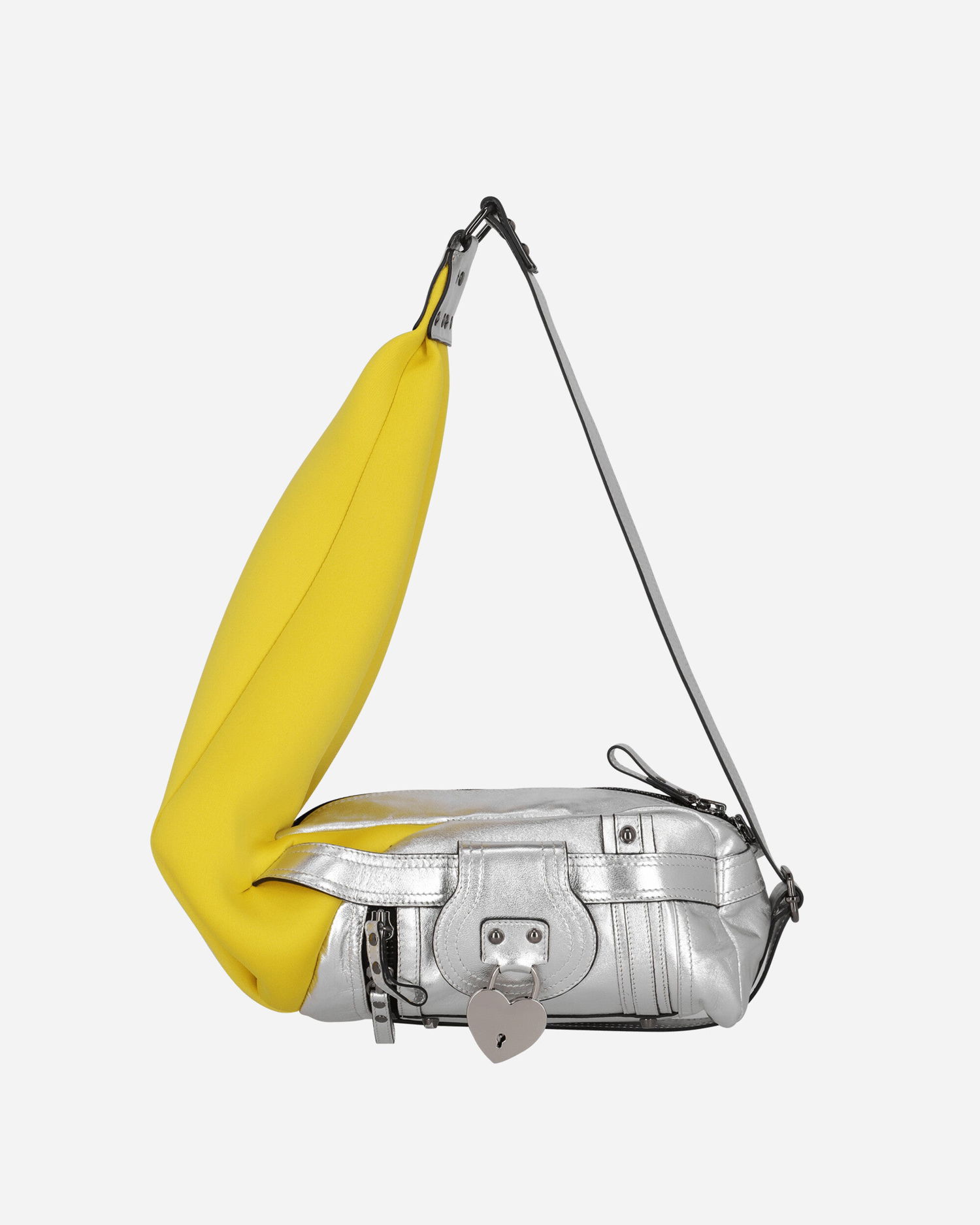 Чанта през рамо Ottolinger Neoprene and Leather Mini Bag Жълто | 2227210210 SLVYLW, 0