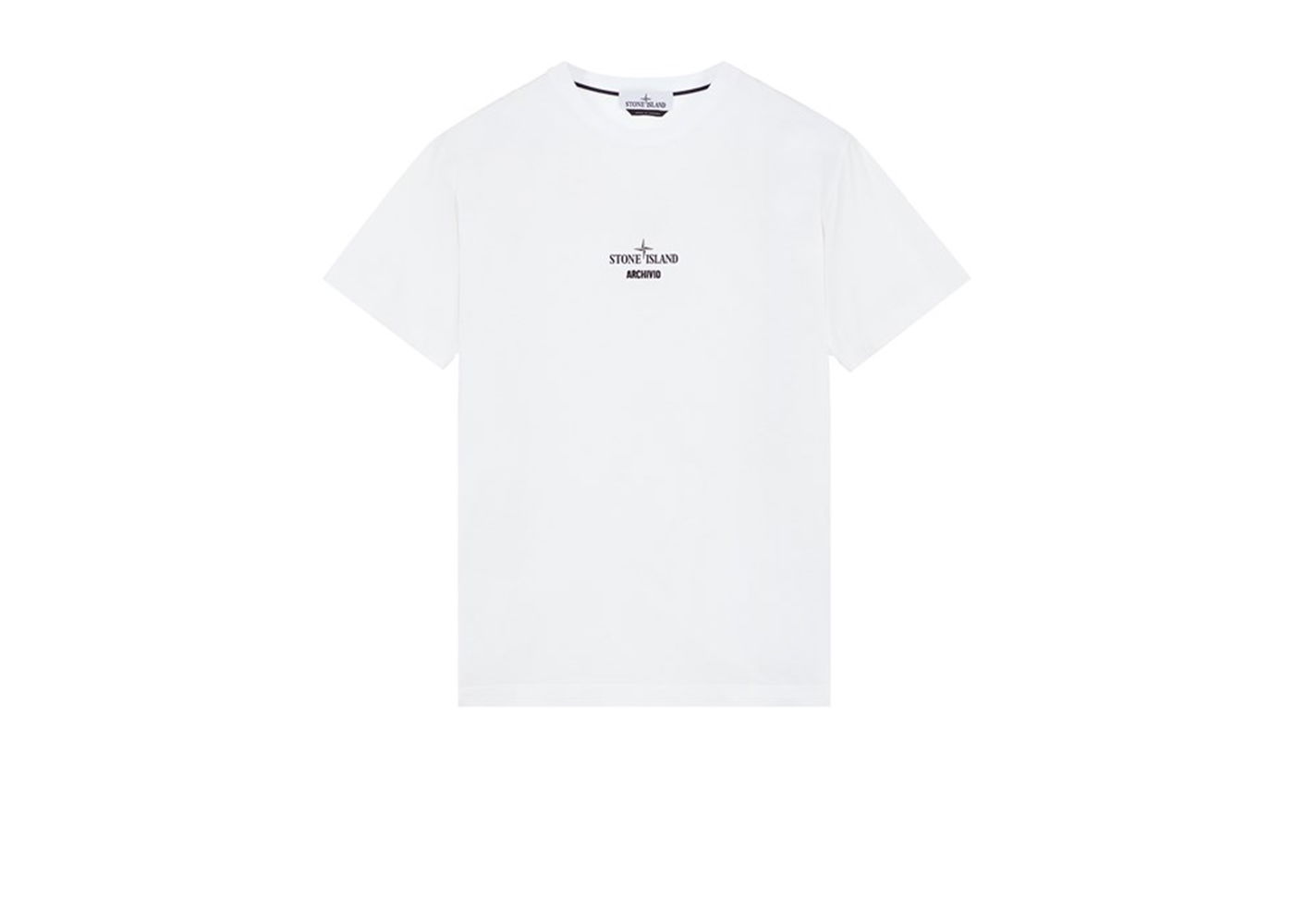 Тениска Stone Island Archivio Project PVC T-shirt Бяло | 2NS91, 0