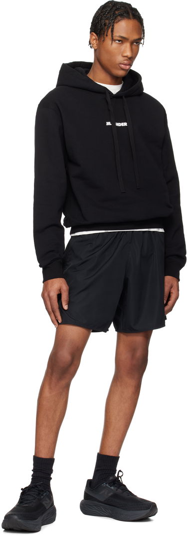 Къси панталони Jil Sander Jil Sander Bonded Logo Shorts Черно | J47KA0281_JTN158, 4
