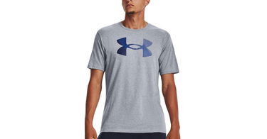 Тениска Under Armour Big Logo Fill Tee Сиво | 1379451-035, 1