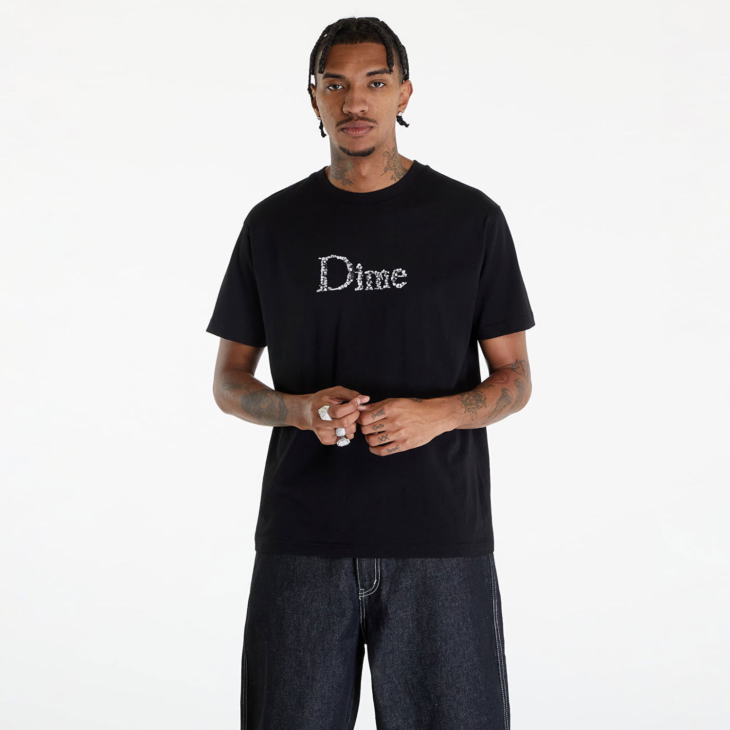 Тениска Dime Classic Skull T-Shirt Black Черно | DIMESP2421BLK, 0
