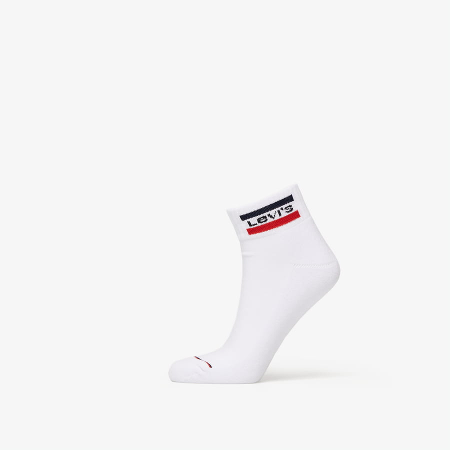Чорапи Levi's ® Socks 2-pack Бяло | 37157.0773, 1
