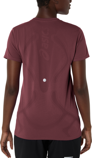 Тениска Asics Asics Road Seamless Short Sleeve Running T-Shirt Бургунди | 2012d292-600, 2