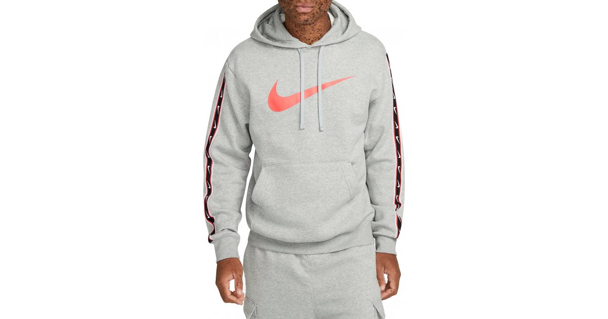 Суитчър Nike Hoodie Sportswear Repeat Сиво | dx2028-064, 1