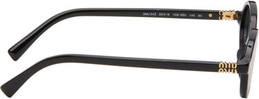 Слънчеви очила Miu Miu Miu Miu Regard Round Sunglasses Черно | 0MU 04ZS 8056597989275, 4