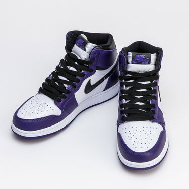 Кецове и обувки Jordan Air Jordan 1 Retro High OG GS "Court Purple 2.0" Лилаво | 575441-500, 2