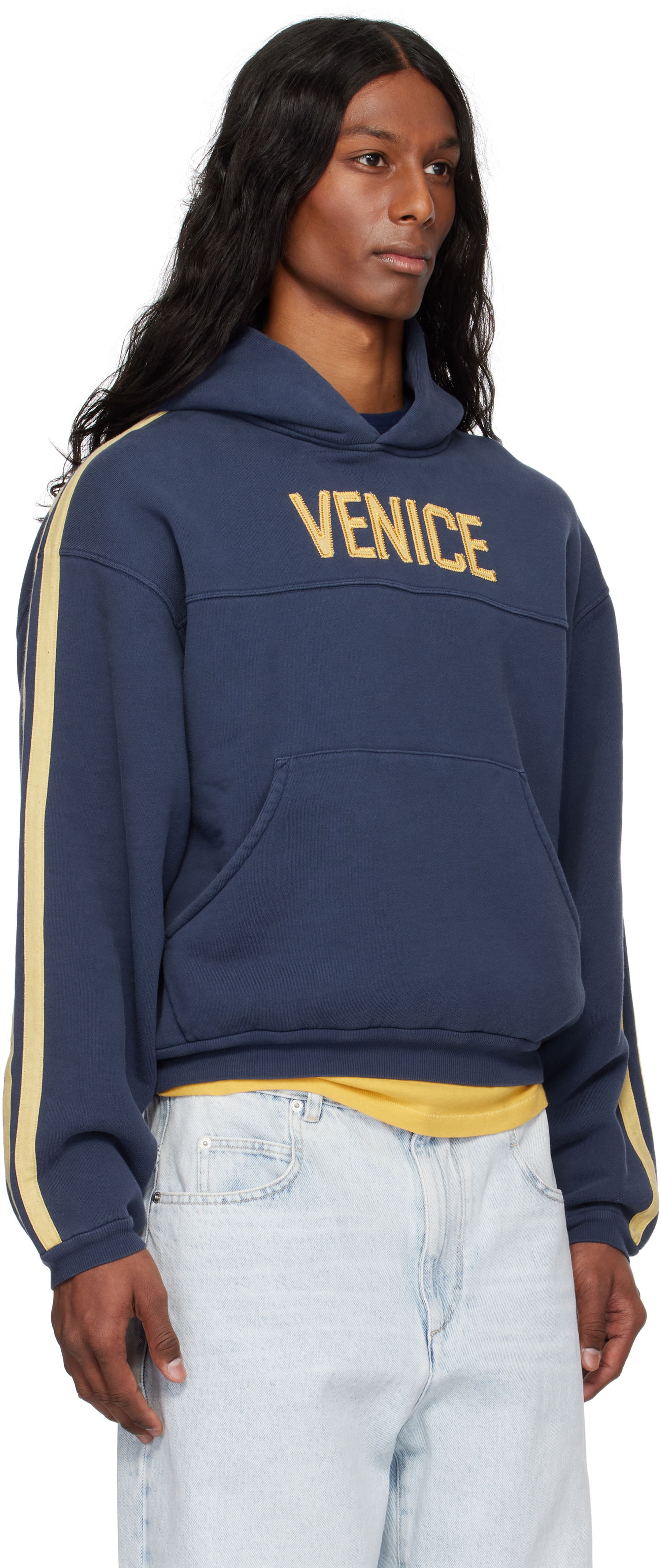 Суитчър ERL ERL 'Venice' Football Hoodie Синьо | ERL10T026, 1