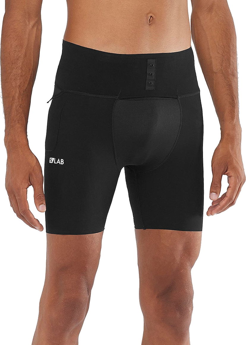 Боксерки Salomon S/LAB Support Half Tight Shorts Черно | lc1282000