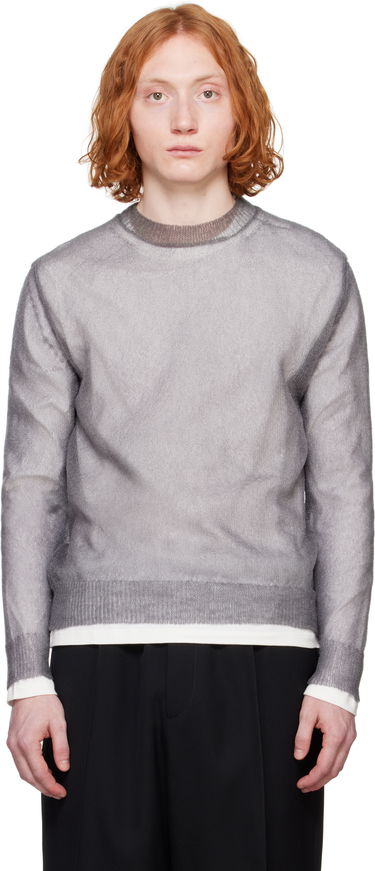 Пуловер Jil Sander Jil Sander Layered Sweater Сиво | J22FV0112_JTN376, 0