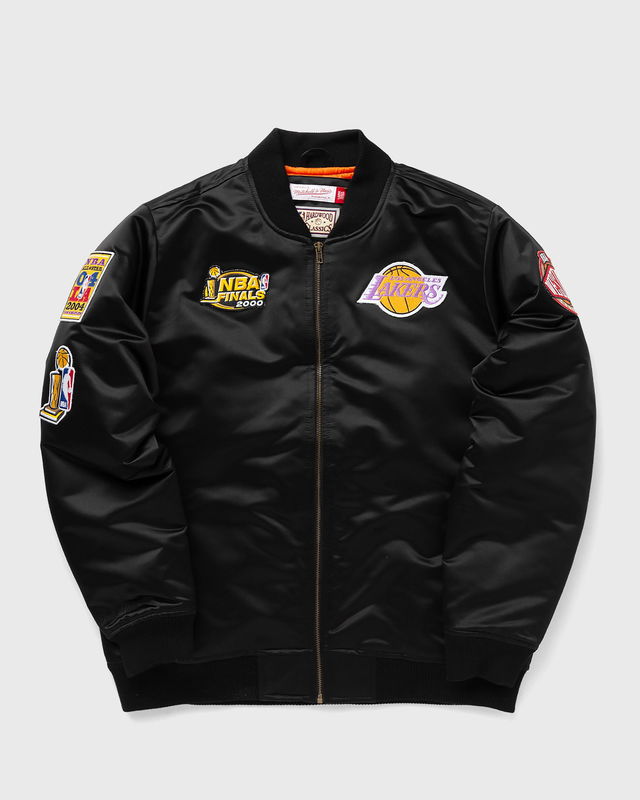 NBA SATIN BOMBER JACKET LOS ANGELES LAKERS