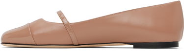 Кецове и обувки Jimmy Choo Jimmy Choo Elisa Ballerina Flats Розово | ELISA FLAT PTZ, 2