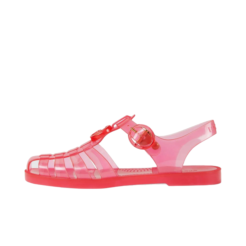 Кецове и обувки Gucci GG Fisherman Sandal Pink Clear Розово | 676970 JFM00 6656