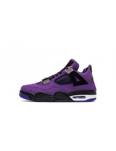 Кецове и обувки Jordan Air Jordan 4 Retro x Travis Scott Лилаво | 766296 LN4, 0