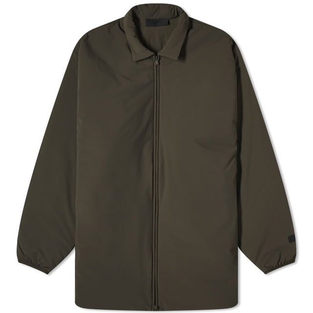 Spring Nylon Filled Shirt Jacket