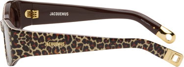 Слънчеви очила Jacquemus 'Les Lunettes Ovalo' Sunglasses Кафяво | JAC4C2SUN, 2