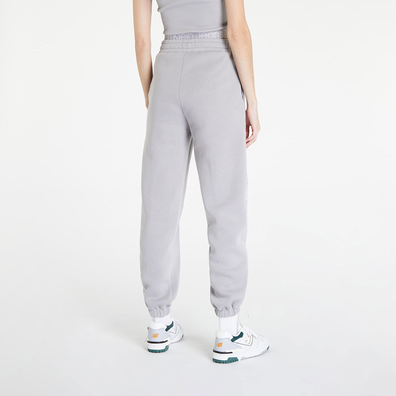 Спортни панталони CALVIN KLEIN Jeans Logo Tape Jogger Pants Сиво | J20J219738 PQY, 1