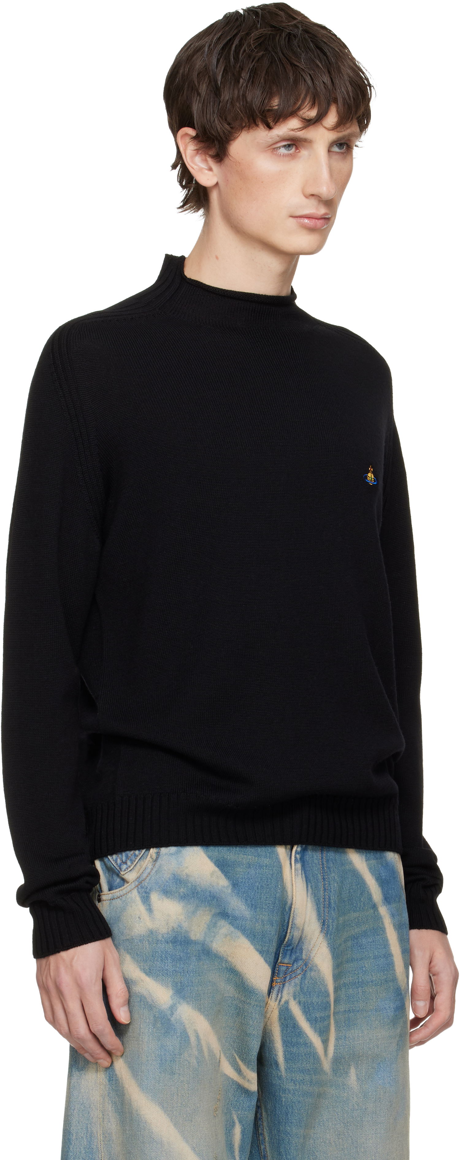 Пуловер Vivienne Westwood Vivienne Westwood Fisherman Sweater Черно | 27010017-Y002M-, 1