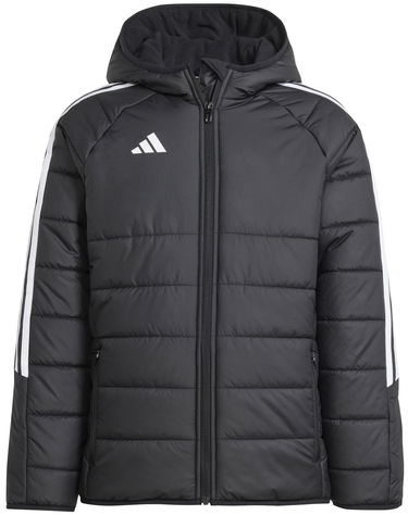 Пухо яке adidas Originals Adidas TIRO24 Hooded Jacket Черно | ip6670, 0