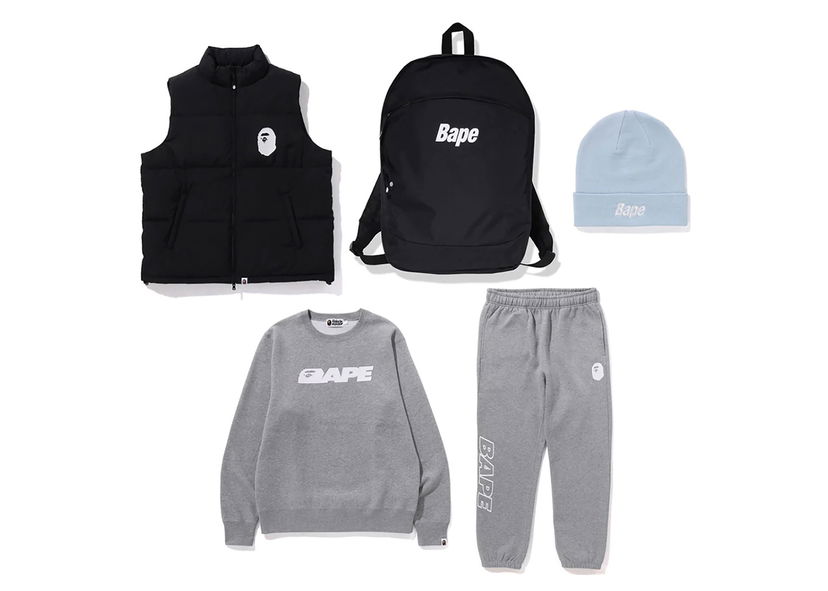 Комплект BAPE BAPE Premium Happy New Year Bag (FW23) Black Многоцветен | 1K20-182-003