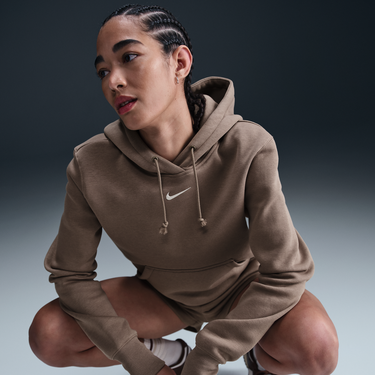 Суитчър Nike Nike Sportswear Phoenix Fleece Hoodie Кафяво | HF6839-233, 4