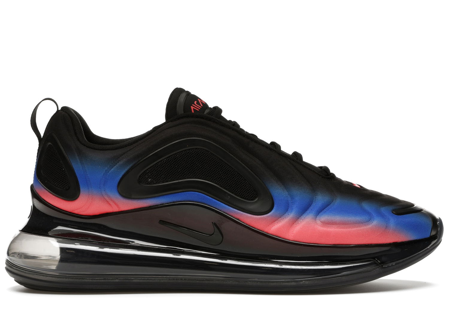 Кецове и обувки Nike Air Max 720 Black Flash Crimson Racer Blue Черно | AO2924-017, 0