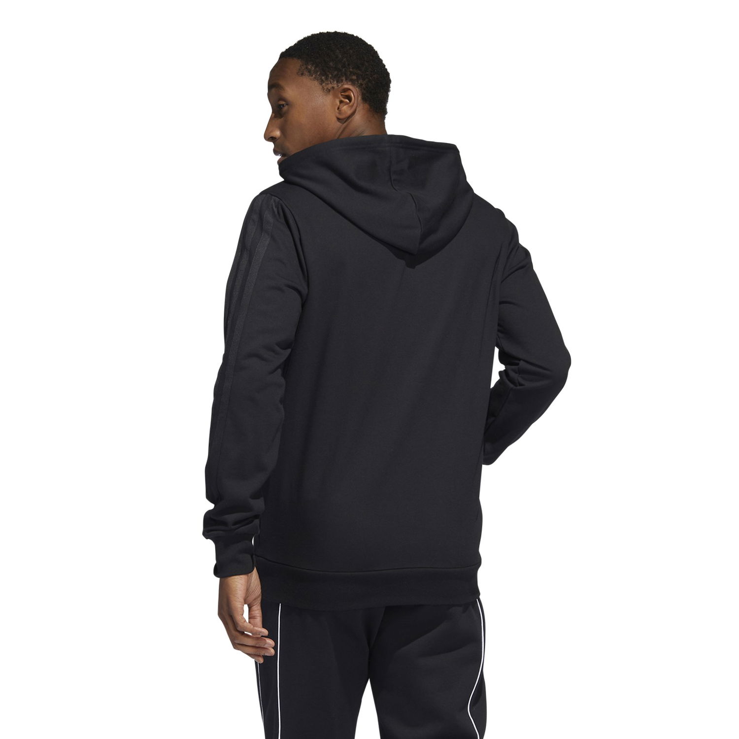 Суитчър adidas Performance Graphic Print Pullover Hoodie Черно | HF4528, 1